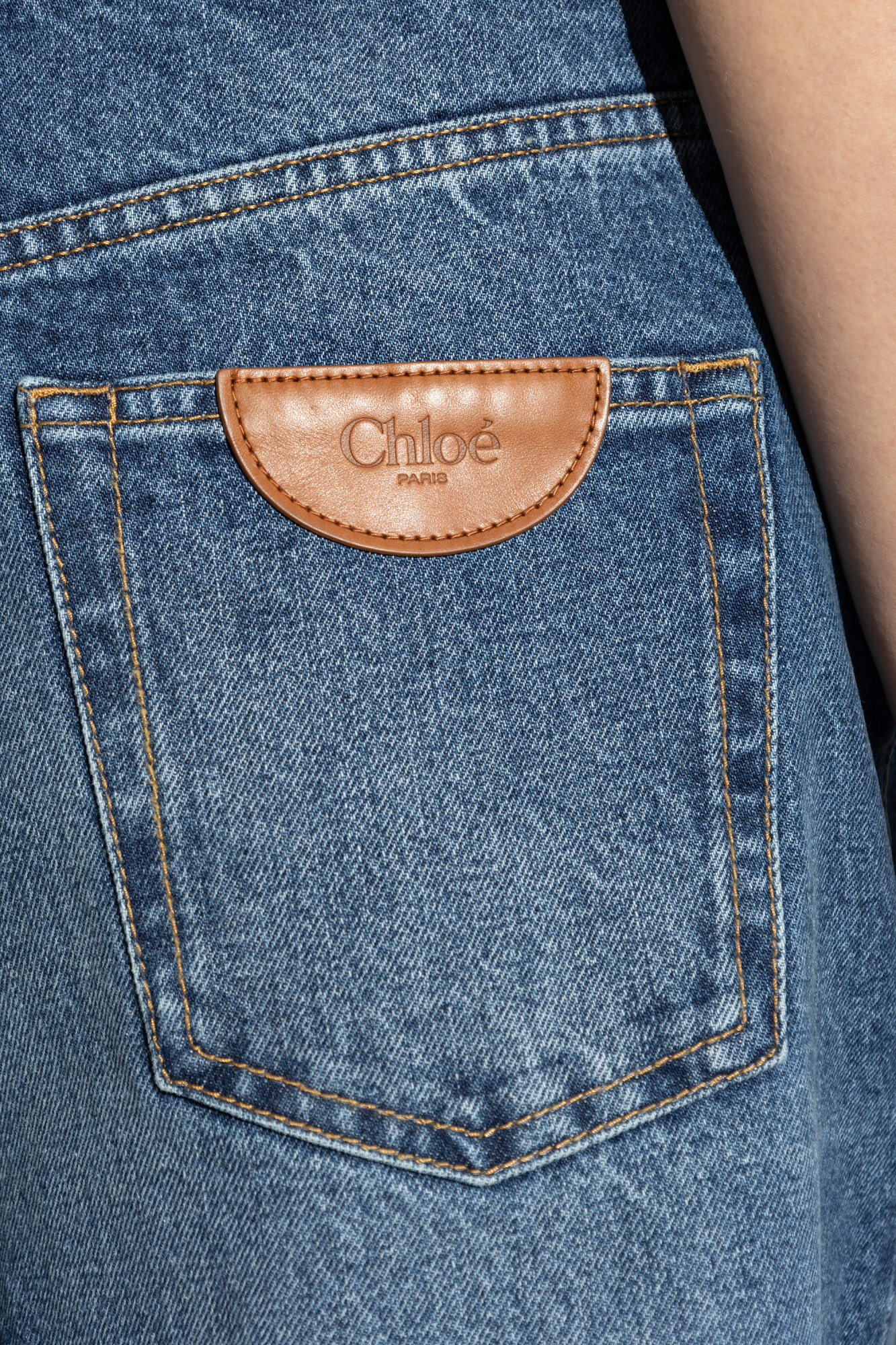 Blue Denim shorts Chloé - Vitkac Canada